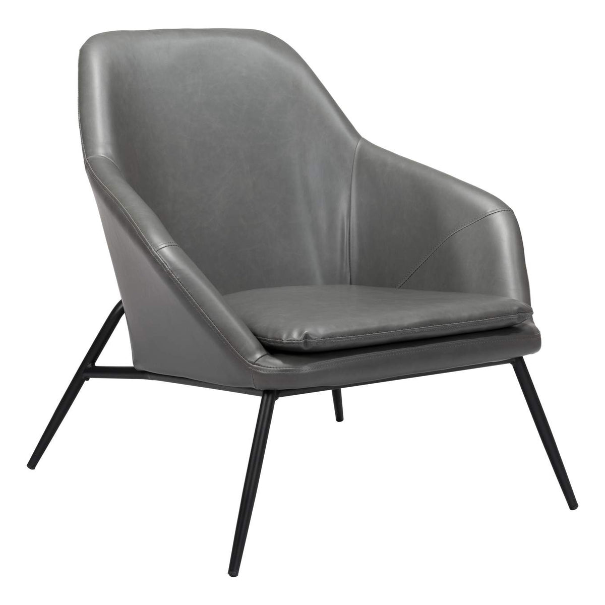 109235 Manuel Accent Chair Gray