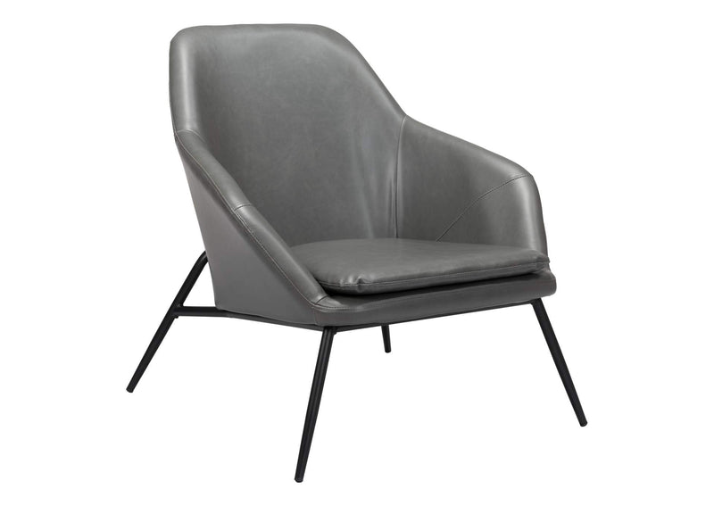 109235 Manuel Accent Chair Gray