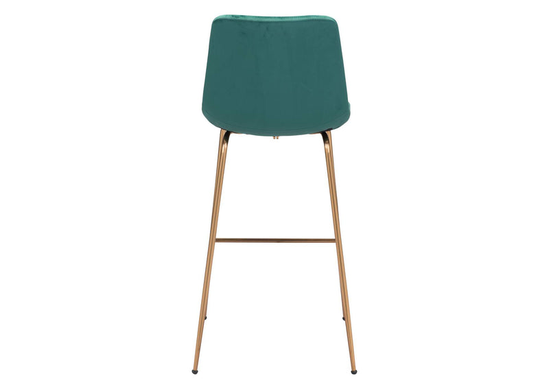 101757 Tony Barstool Green & Gold