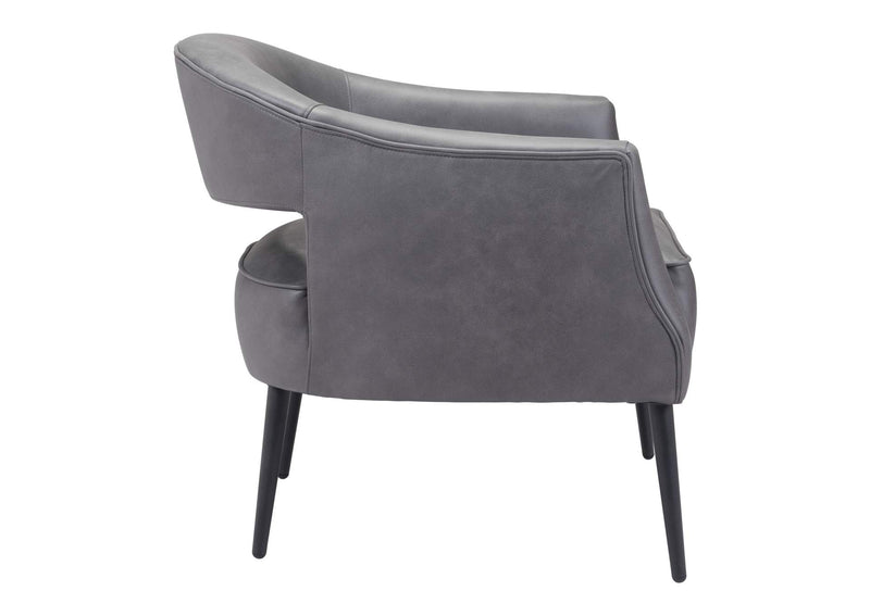 109052 Berkeley Accent Chair Vintage Gray