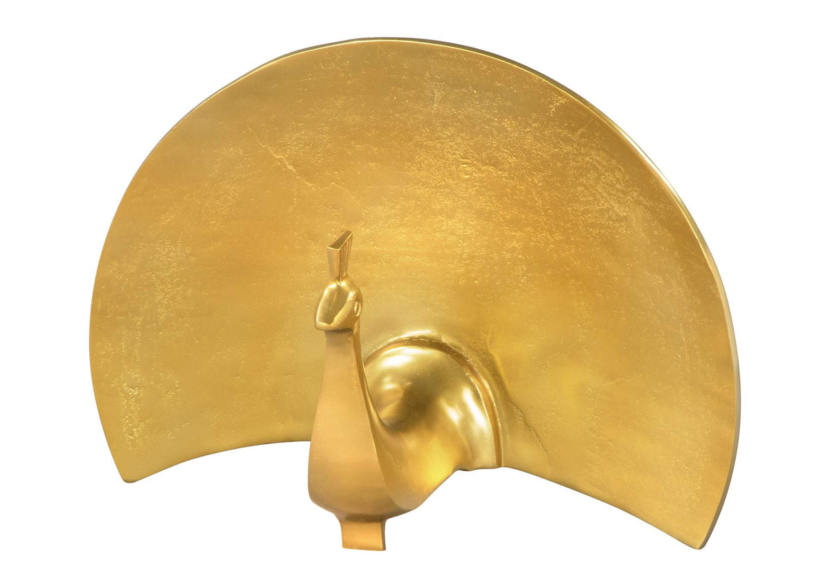 A12281 Fan Table Art Gold