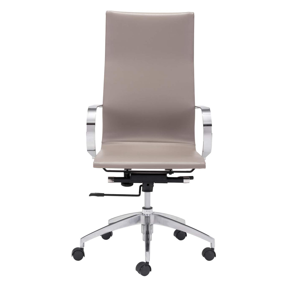 100373 Glider High Back Office Chair Taupe