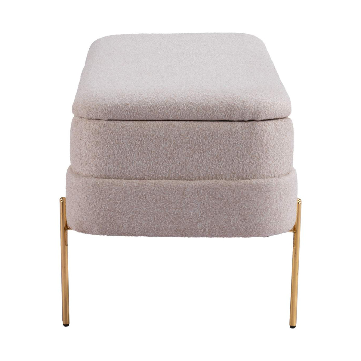 110082 Lebreton Storage Bench Oatmeal Beige