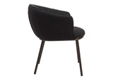 110102 Essen Dining Chair Black & Bronze