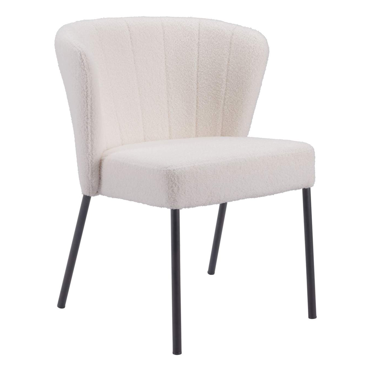 109677 Aimee Dining Chair (Set Of 2) Cream