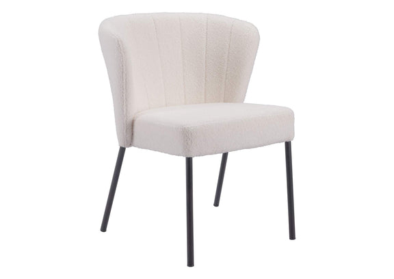 109677 Aimee Dining Chair (Set Of 2) Cream