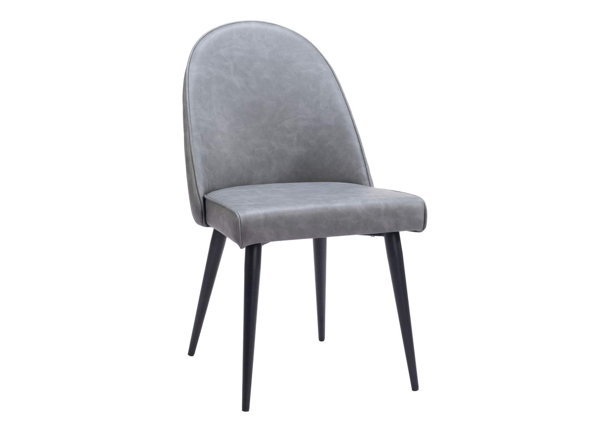 110118 Silloth Armless Dining Chair (Set Of 2) Gray