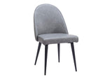 110118 Silloth Armless Dining Chair (Set Of 2) Gray