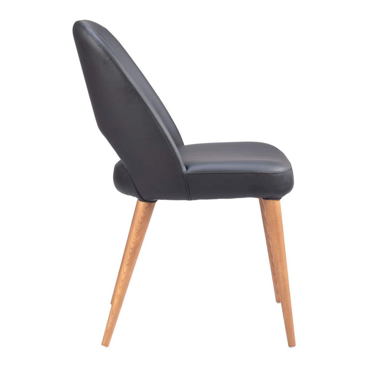 110123 Leith Dining Chair (Set Of 2) Black