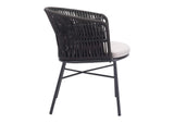 703987 Freycinet Outdoor Dining Chair (Set Of 2) Black