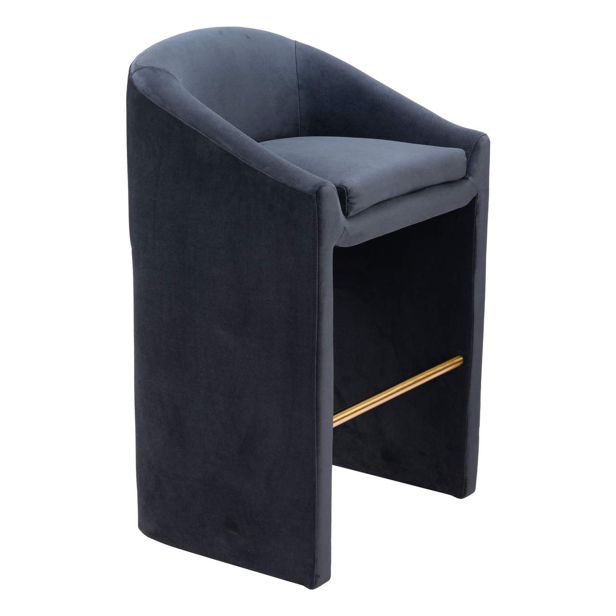 109991 Emas Barstool Midnight Gray