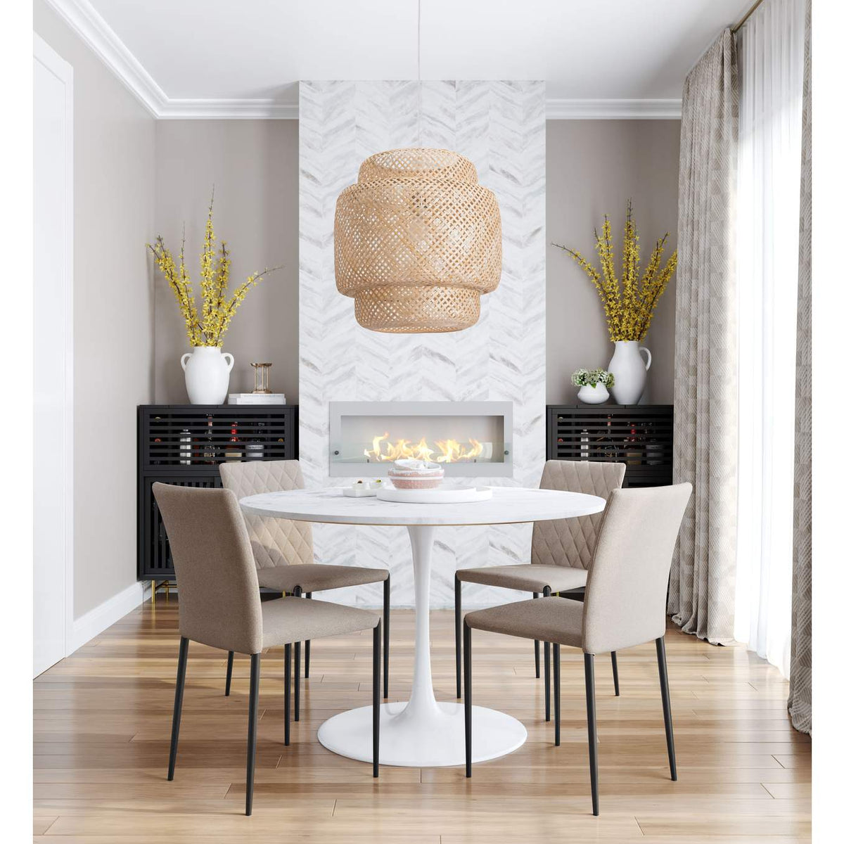 56123 Finch Ceiling Lamp Natural