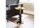 109564 Donahue Side Table Gold & Black