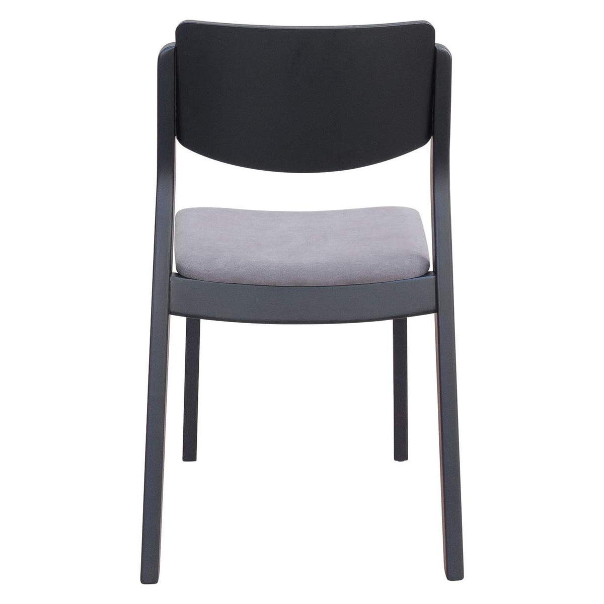 109214 Desdamona Dining Chair (Set Of 2) Gray & Black