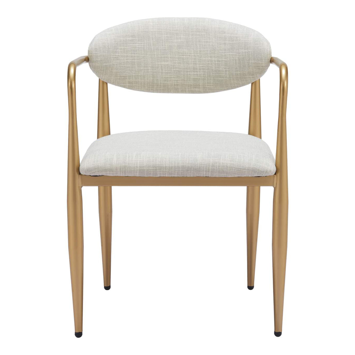 110207 Zens Dining Chair (Set Of 2) Quill Gray
