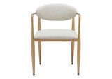 110207 Zens Dining Chair (Set Of 2) Quill Gray