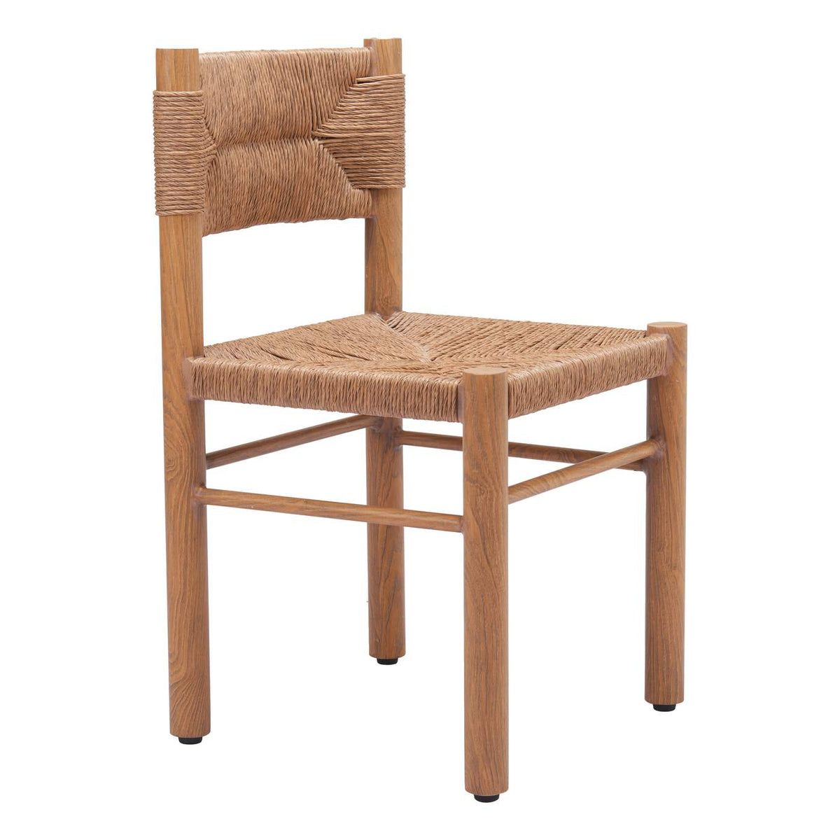 704050 Iska Outdoor Dining Chair (Set Of 2) Natural