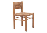 704050 Iska Outdoor Dining Chair (Set Of 2) Natural