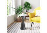 109363 Tim Side Table White & Black