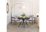 110052 Dinos Dining Table Black