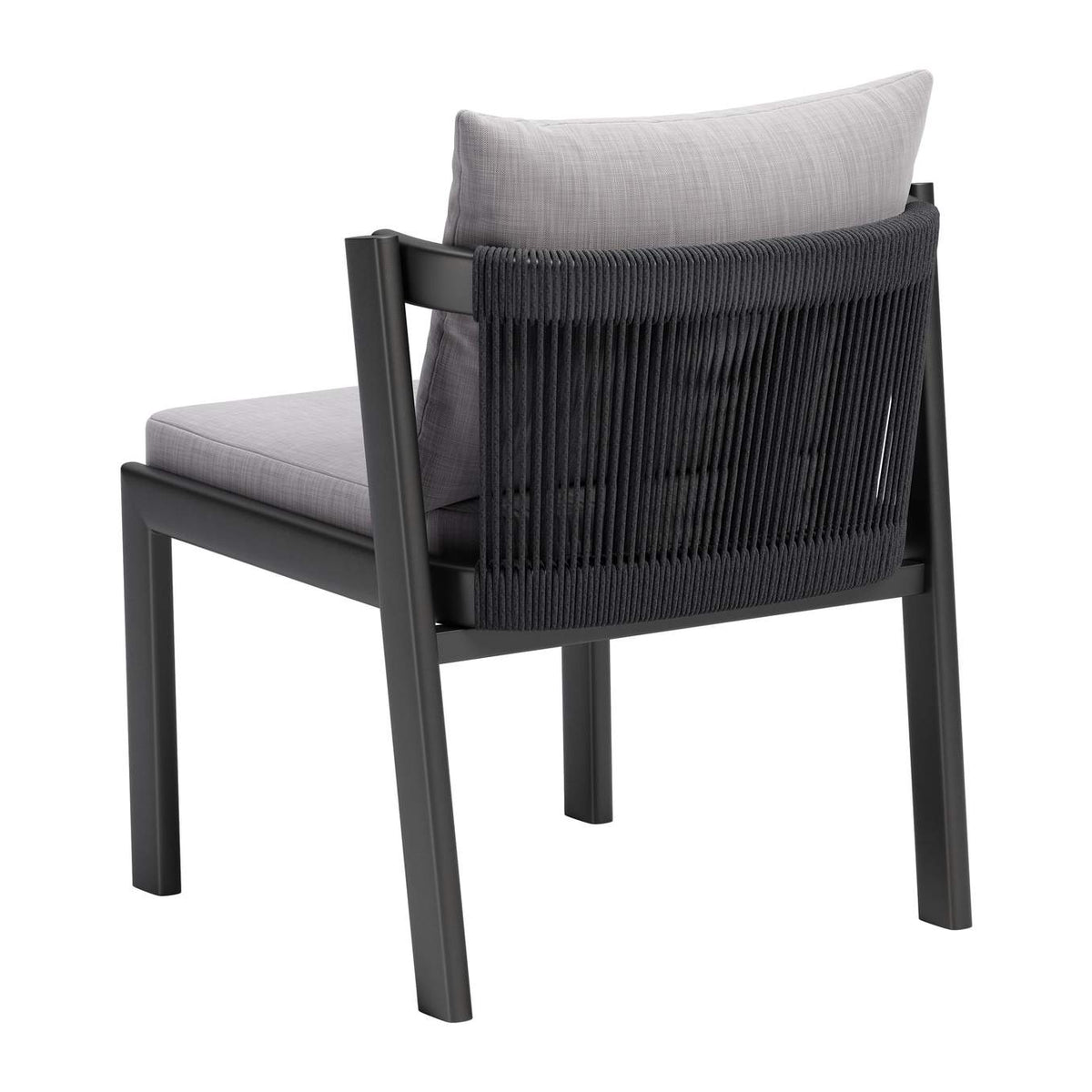 704008 Horizon Outdoor Dining Chair (Set Of 2) Gray