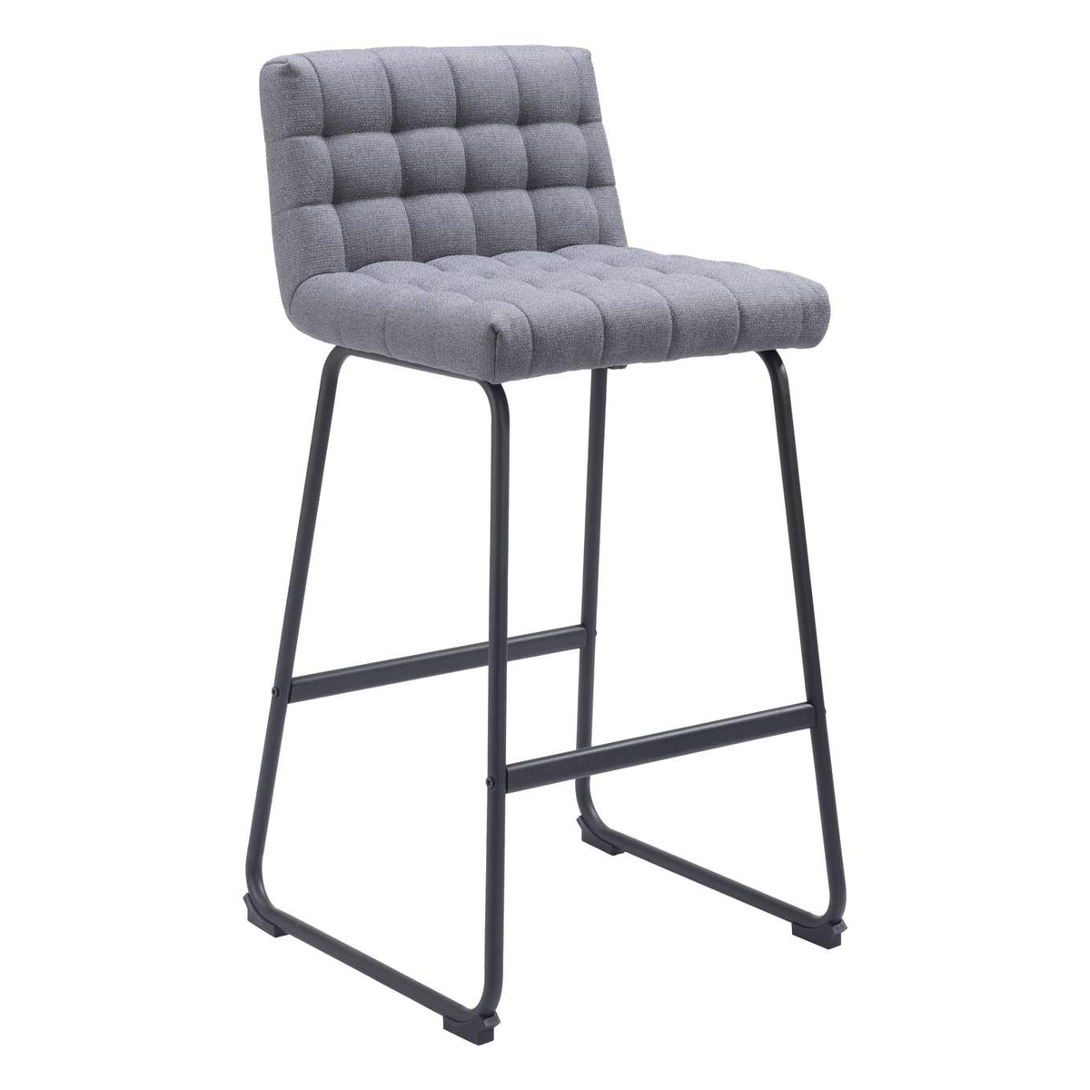 110072 Pago Barstool (Set Of 2) Gray