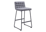 110072 Pago Barstool (Set Of 2) Gray