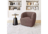 109958 Govan Swivel Chair Brown