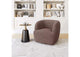 109958 Govan Swivel Chair Brown
