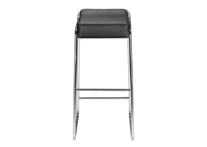300041 Wedge Barstool (Set Of 2) Black