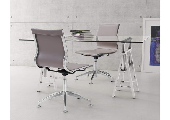 100379 Glider Conference Chair Taupe