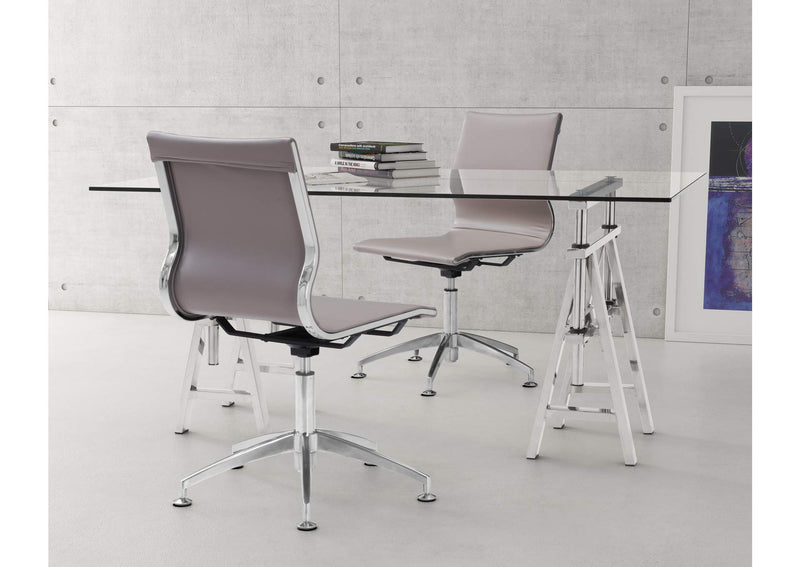 100379 Glider Conference Chair Taupe