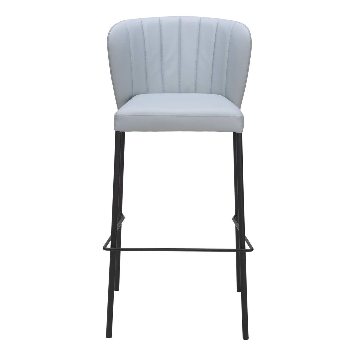 109783 Linz Barstool (Set Of 2) Gray