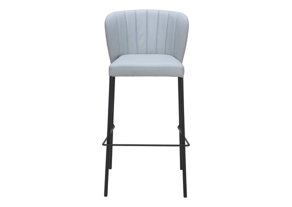 109783 Linz Barstool (Set Of 2) Gray
