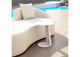 704020 Sunny Isles Outdoor Side Table White