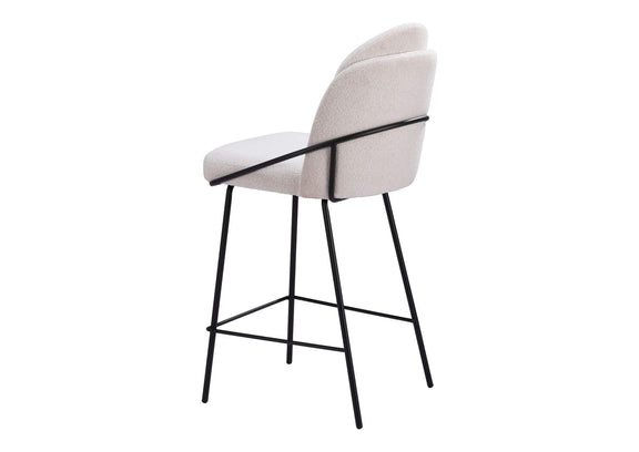 109967 Jambi Counter Stool (Set Of 2) Ivory