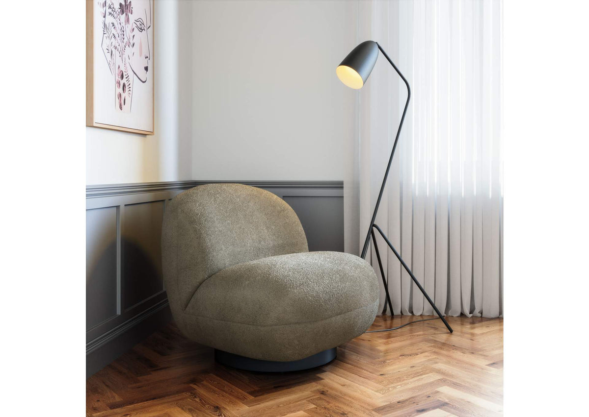 109346 Myanmar Accent Chair Olive Green