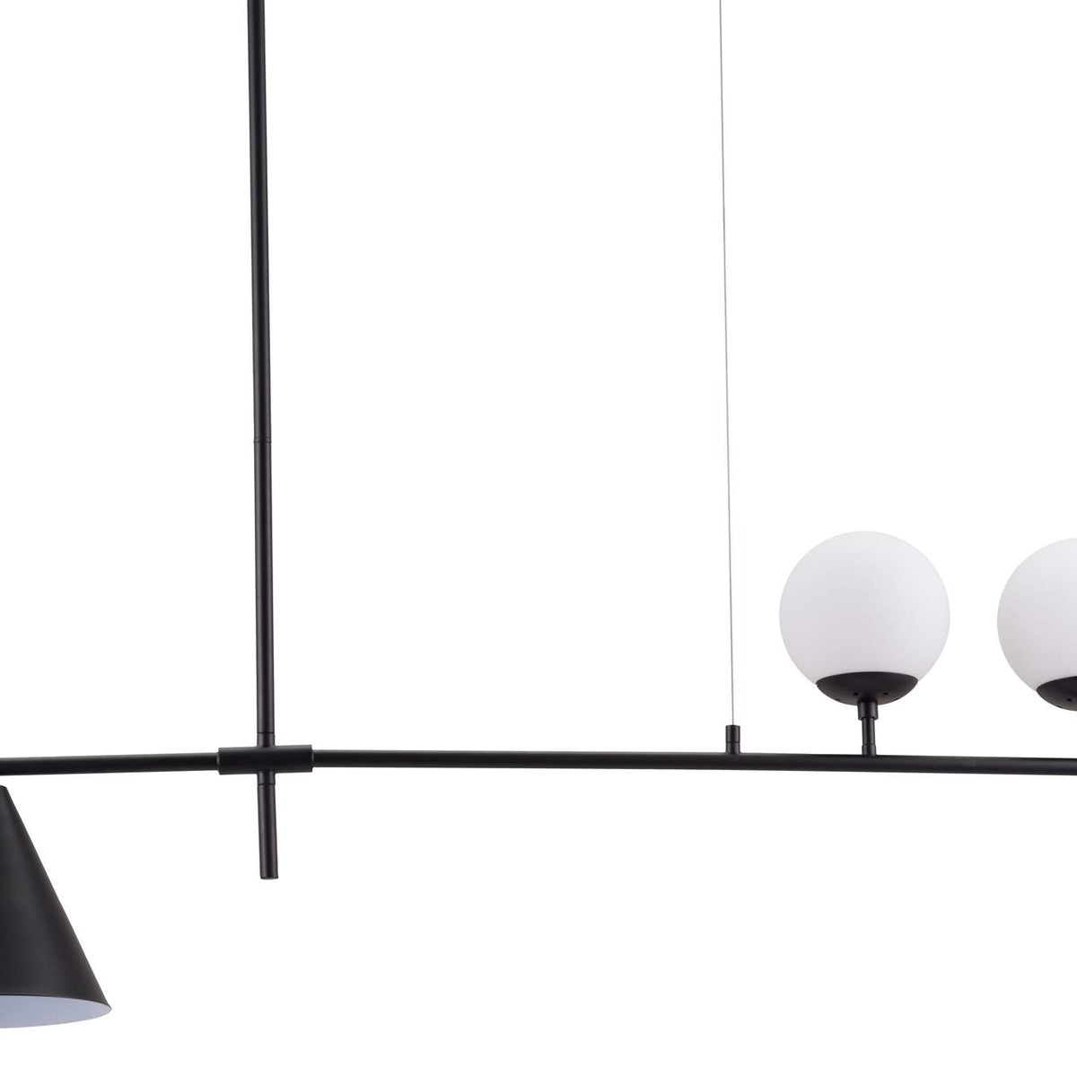 56113 Richiza Ceiling Lamp Black