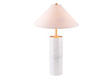 56100 Ciara Table Lamp Beige & White