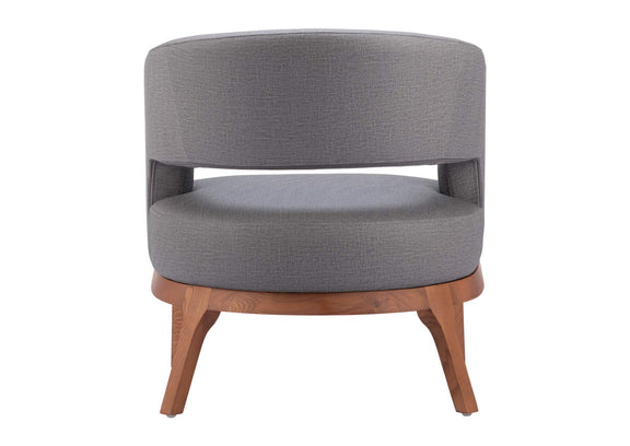 110112 Penryn Accent Chair Slate Gray