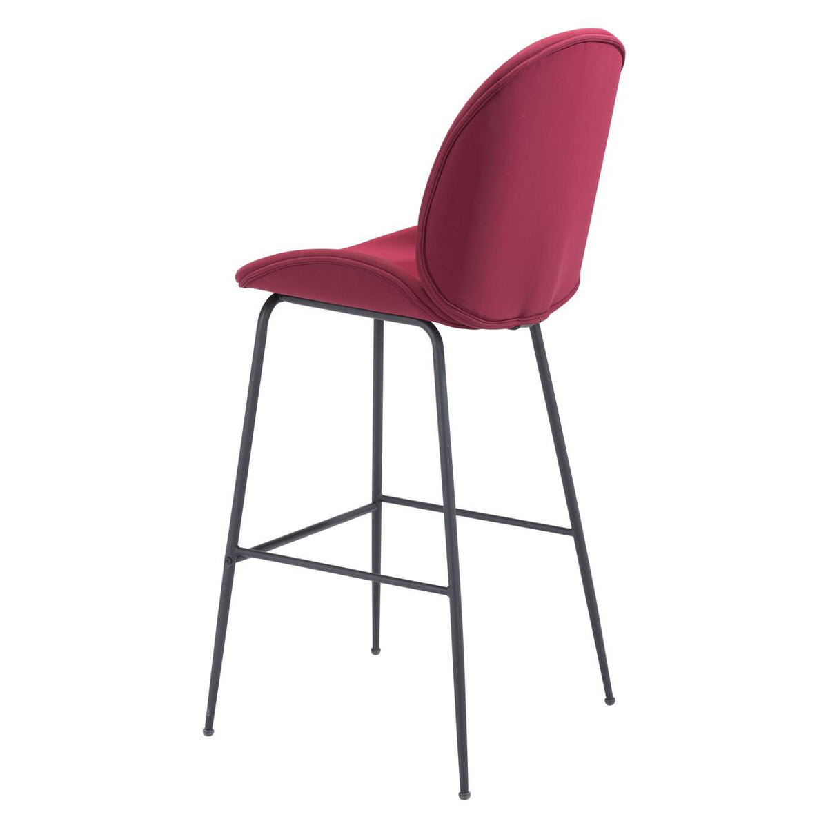 101742 Miles Barstool Red