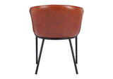 110176 Garston Dining Chair Brown
