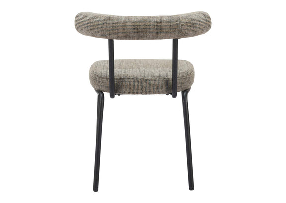 110098 Kede Dining Chair (Set Of 2) Green Tweed