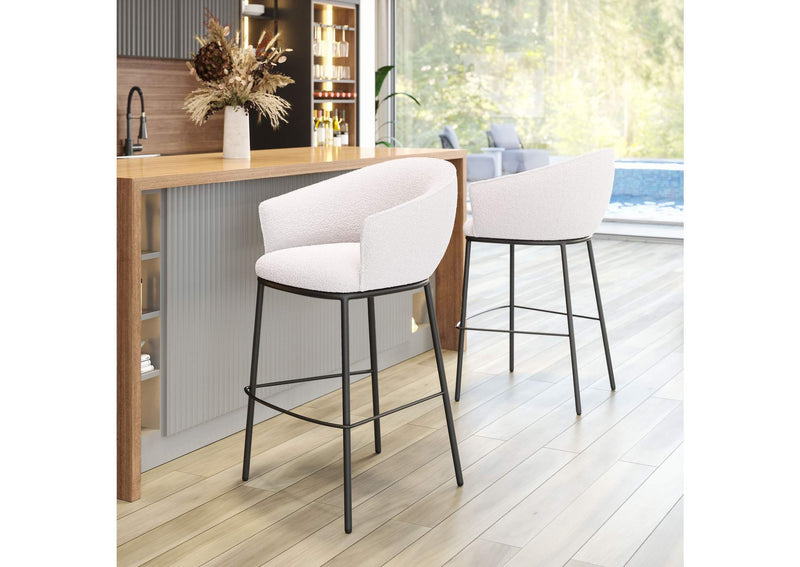 109808 Essen Barstool Ivory