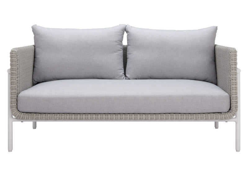 704016 Frais Outdoor Loveseat Gray