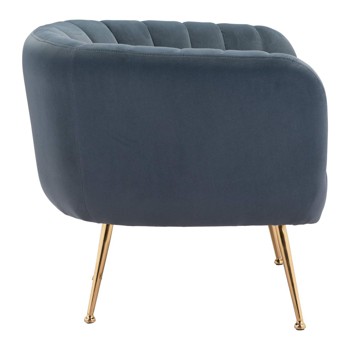 101852 Deco Accent Chair Gray