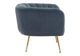 101852 Deco Accent Chair Gray