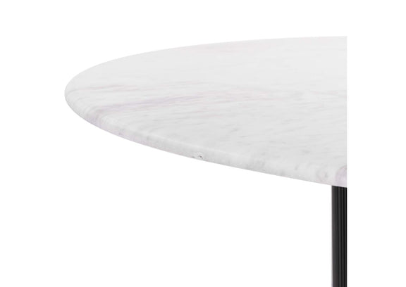 110140 Izola Dining Table White & Black