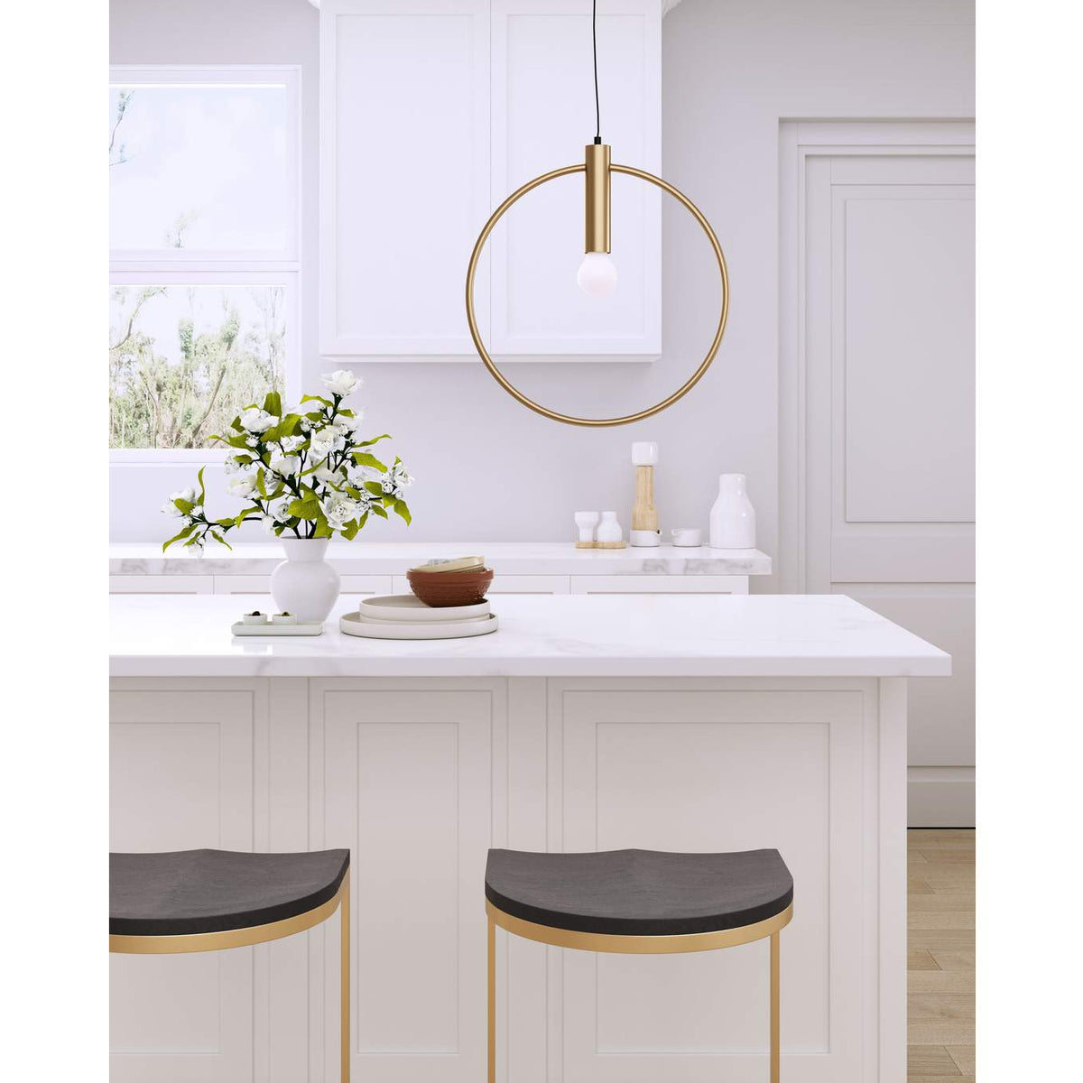 56116 Irenza Ceiling Lamp Brass