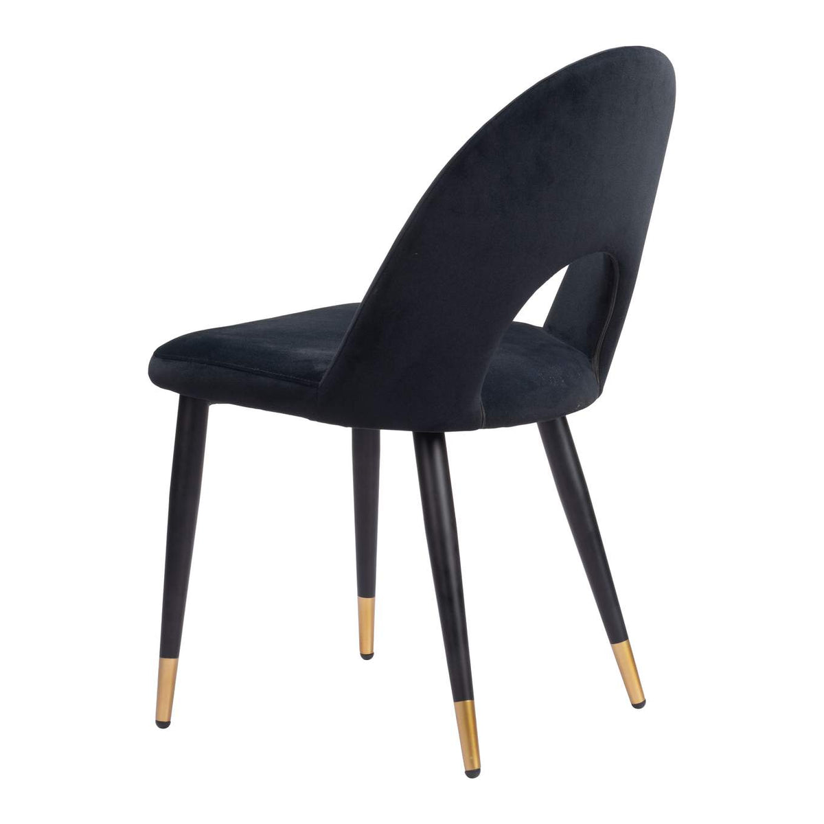 109873 Menlo Dining Chair (Set Of 2) Black